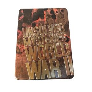 DVD: Unsolved Mysteries Of World War II 2006 Metal Box 3-disk Set